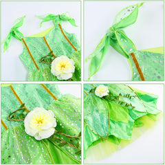 HHYTOKKI Floral wand completes a graceful fairy transformation.