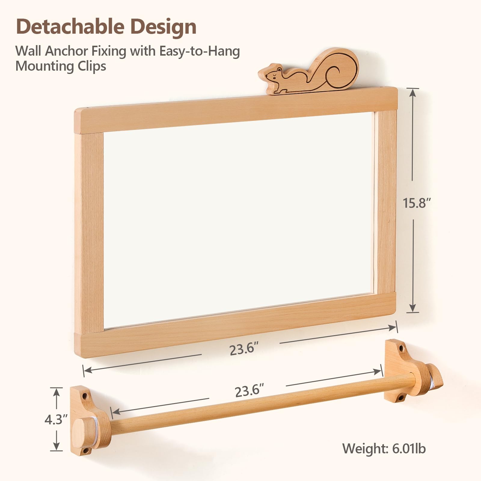 HI BABY MONMENT Montessori nursery setup inspires learning through visual play.