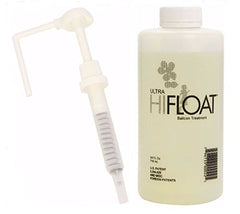 HI-FLOAT Ultra 24oz bottle with pump extends latex balloon float time