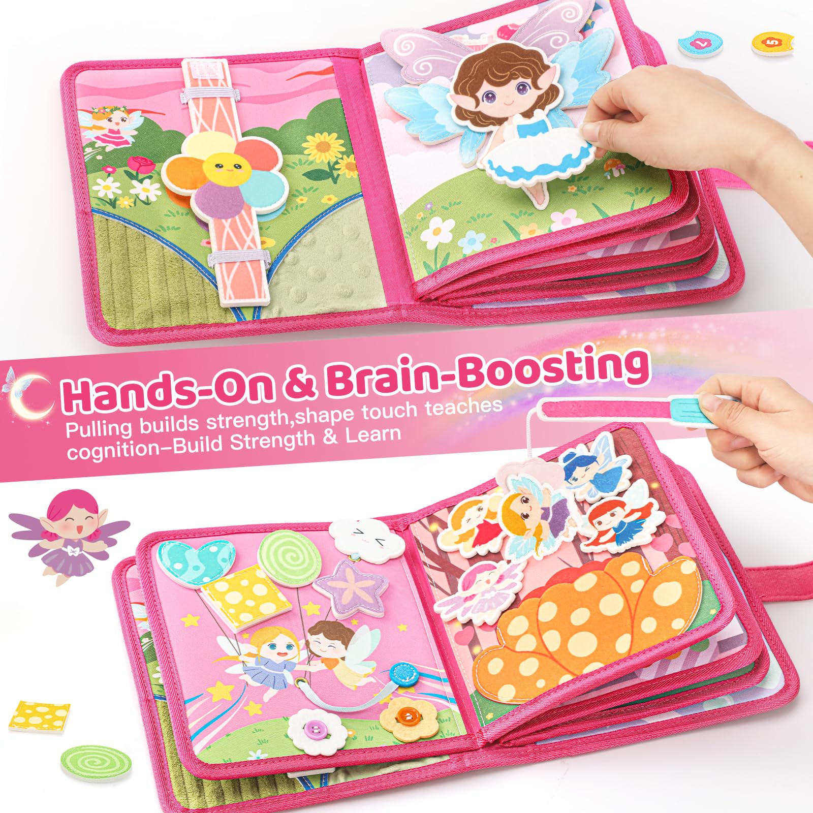 Hiber Sea finger puppets provide tactile fun and focus for little hands.
