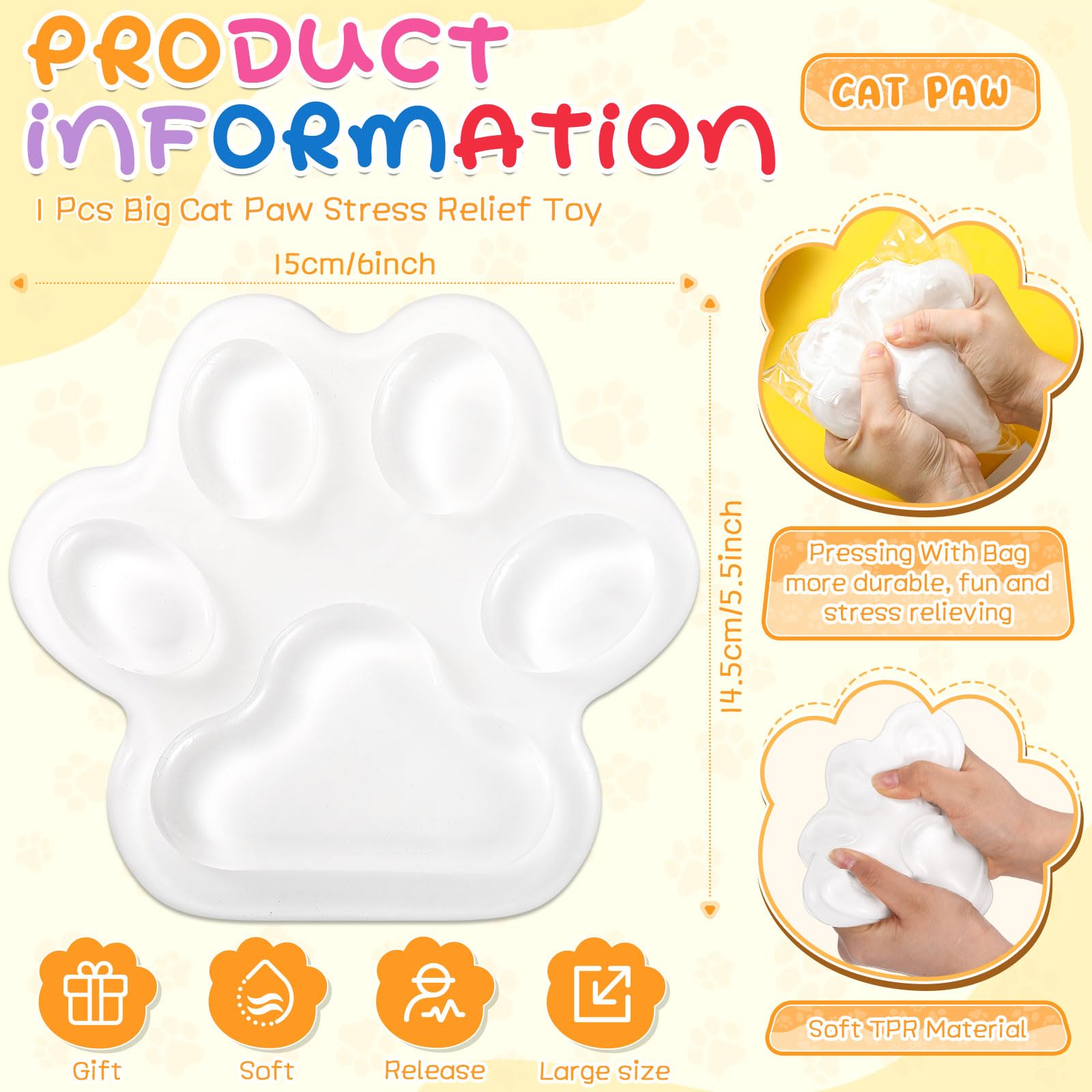 Hiboom cat paw desktop toy shown on a work surface.