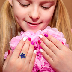 Hicarer mood rings adjustable-fit for kids' fingers