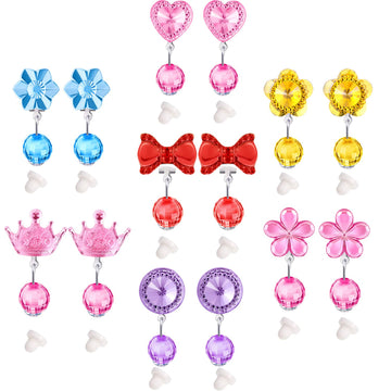 Hicarer no-piercing clip-on earrings for easy wear.