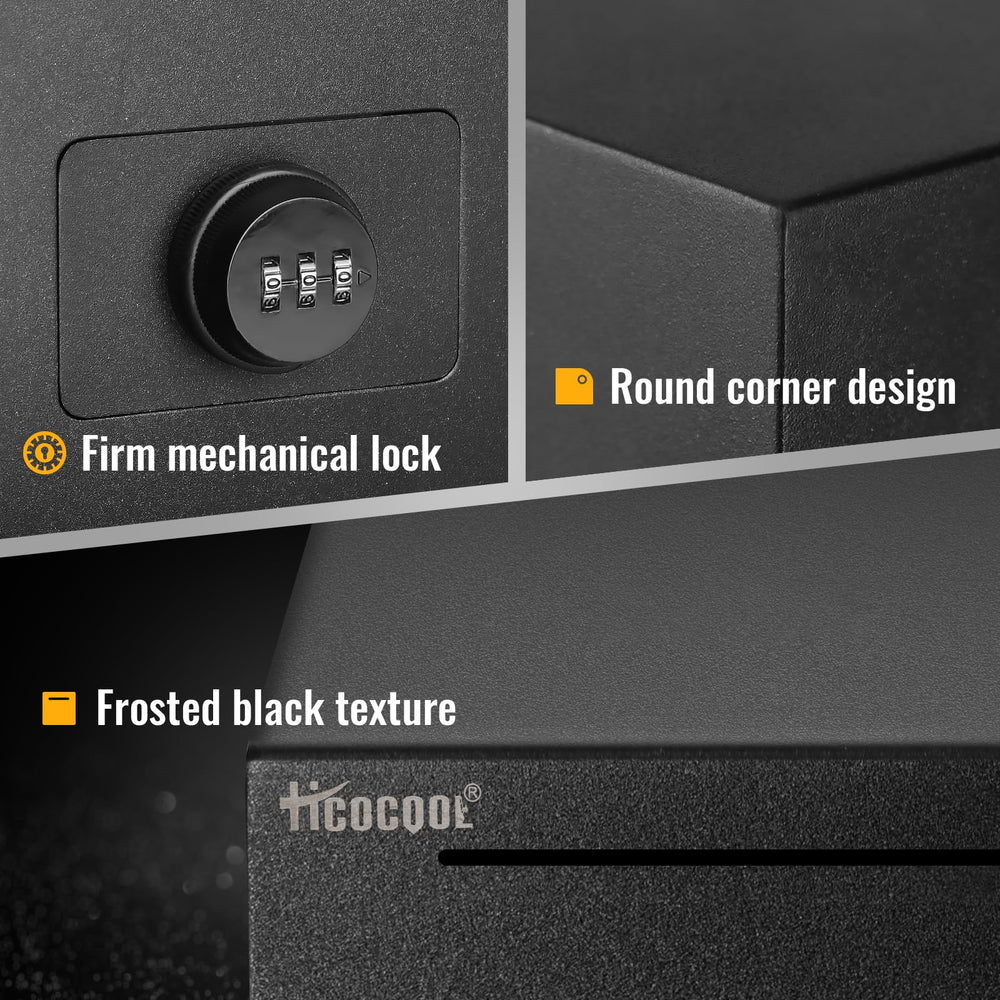hicocool metal piggy bank capacity demonstrates room for thousands of coins