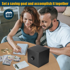 hicocool piggy bank size 5.9 inch shows compact footprint and ample saving space