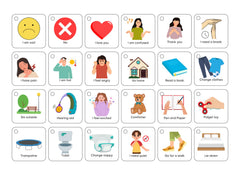 Hidaya Prints visual aid supports non-verbal communication in everyday routines.