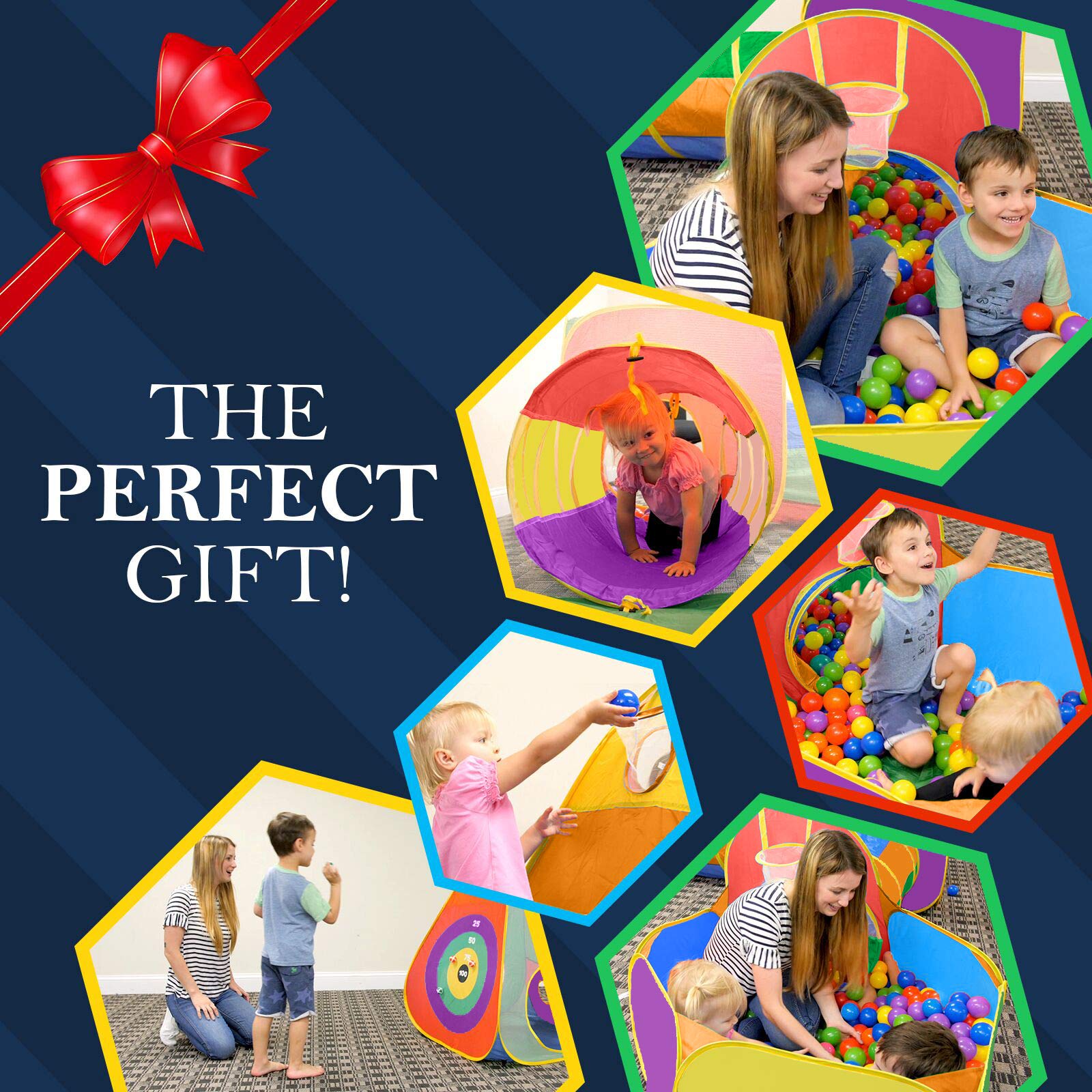 Hide N Side target wall dart game enhances hand-eye coordination during family play