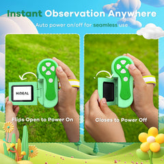 Hideal HP60 3-in-1 handheld microscope supports versatile outdoor learning.