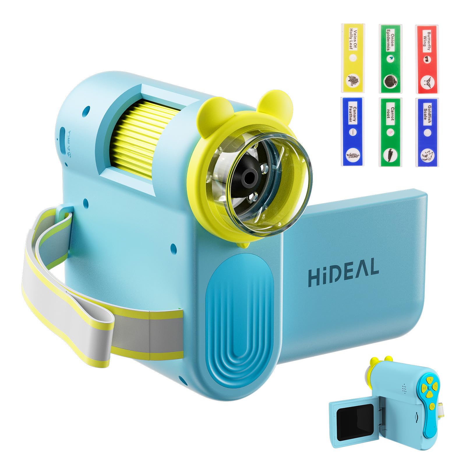 Hideal HP60 IPS microscope open-screen view enables quick exploration.