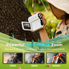Hideal HP60 magnification from 100x to 1000x for detail