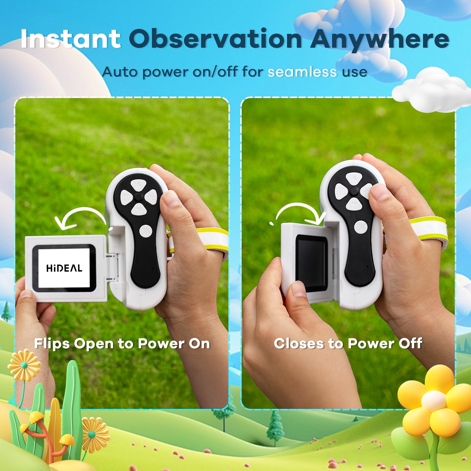 Hideal HP60 three-in-one explorer, handheld microscope and DV camera