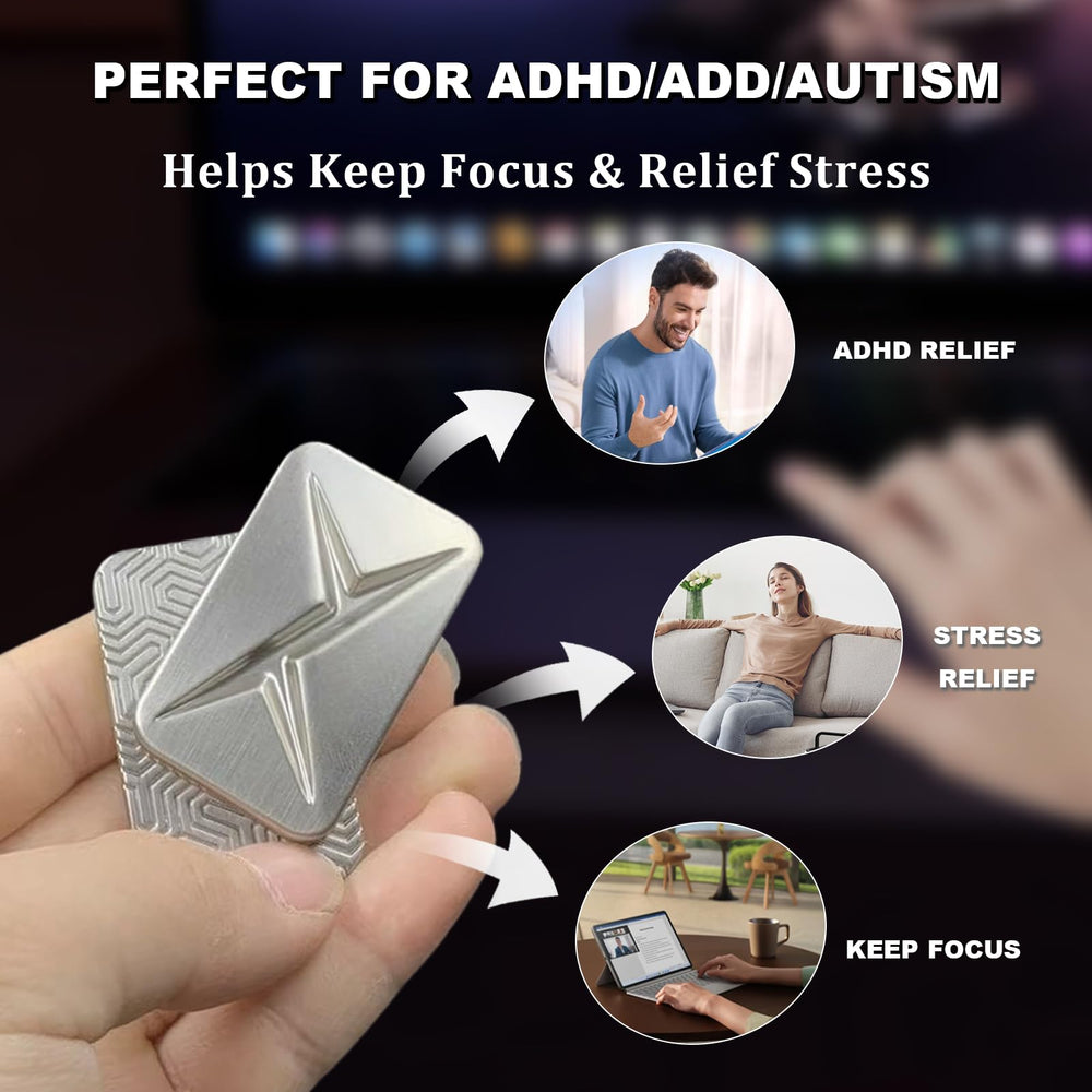 HIDEDC Breakthrough Fidget Slider cracked-shell pattern emphasizes tactile feedback.