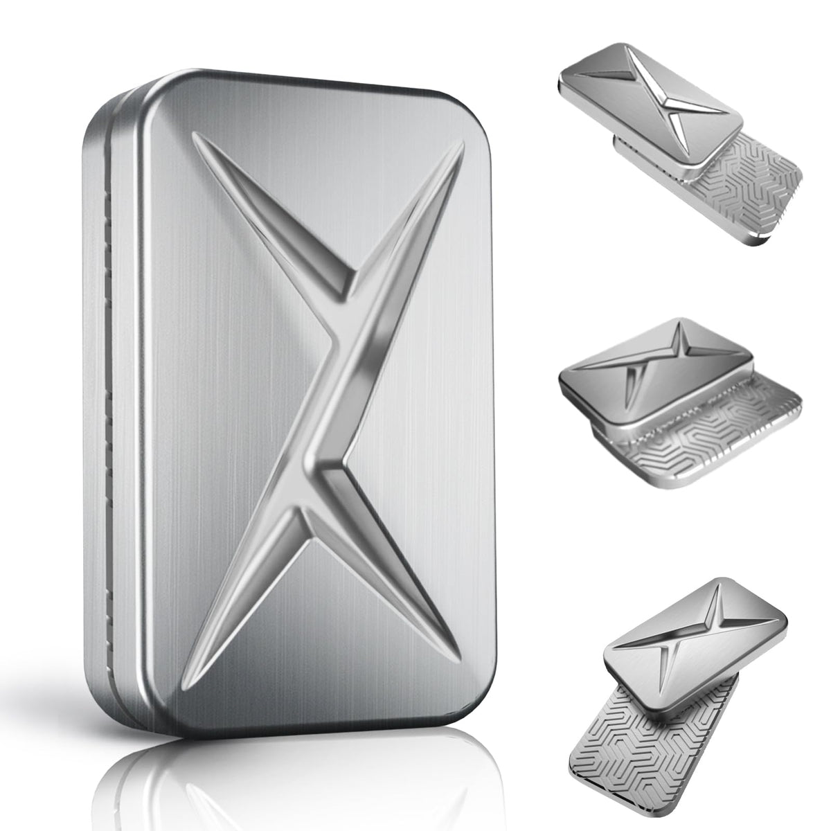 HIDEDC Breakthrough Fidget Slider top view shows compact, pocket-ready form.