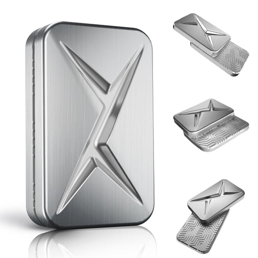 HIDEDC Breakthrough Fidget Slider top view shows compact, pocket-ready form.