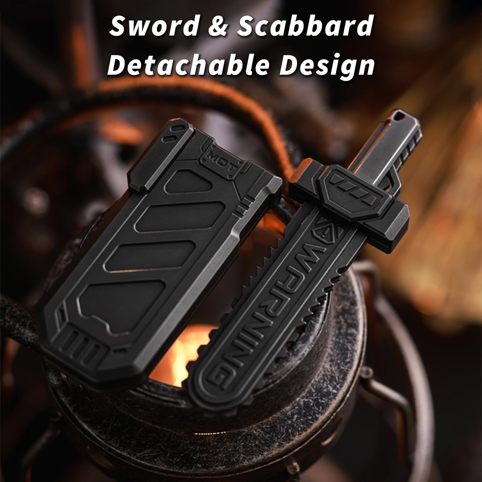 HIDEDC fidget slider held in hand for portable focus anywhere.