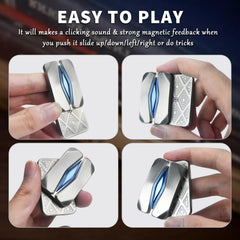 HIDEDC Mountain Fidget Slider instructional video supports learning new tricks.