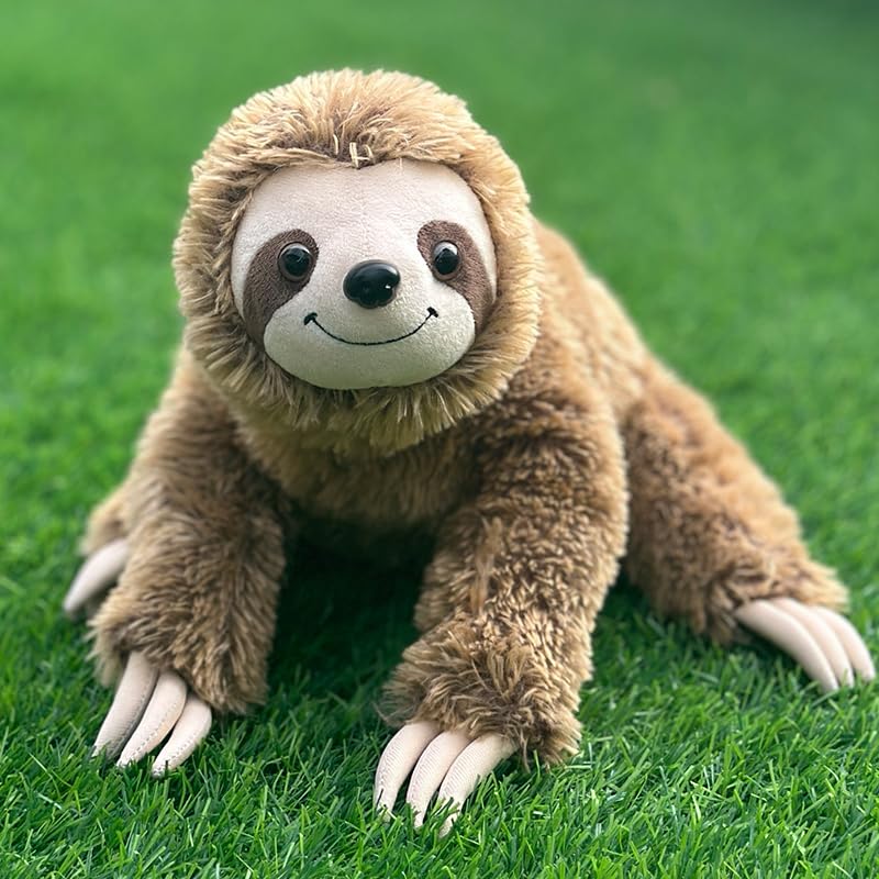 Hideekoog cuddly sloth toy for kids' playtime and comfort