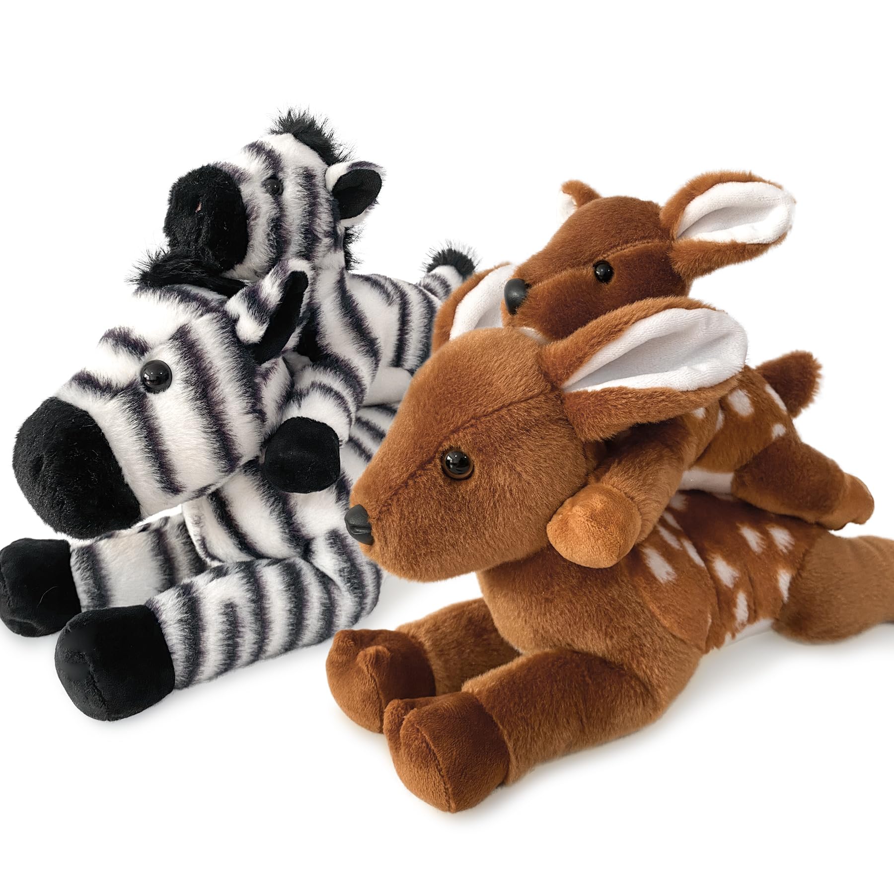 Hideekoog deer plush lying-down in a kid's bedroom for decor