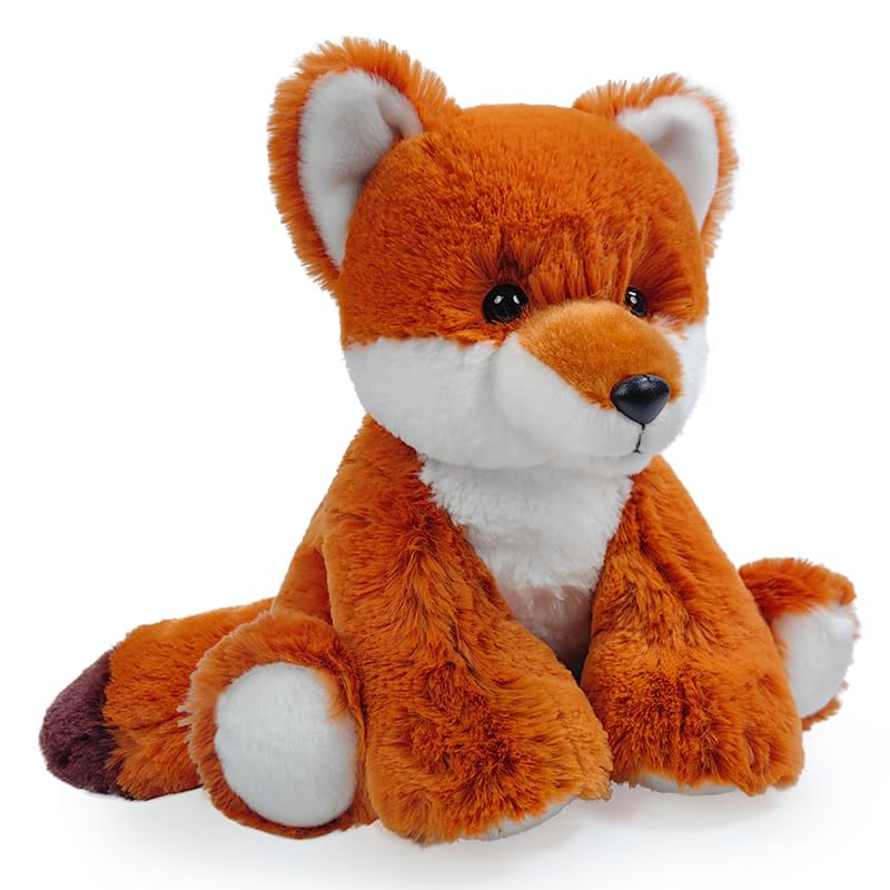 Hideekoog fox plush toy with secure limbs for little hands