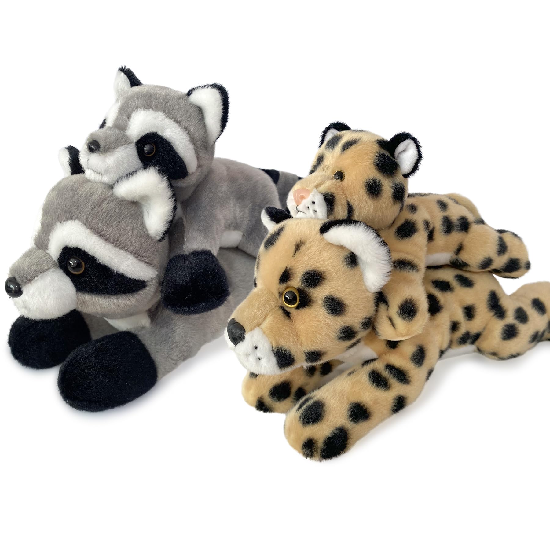 Raccoon plush as party decor, bringing a playful atmosphere to occasions