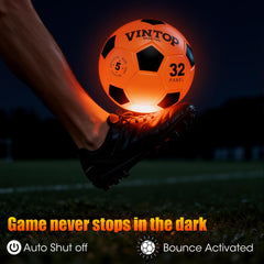 HIEMAO Impact-Activated Lighting adds glow to each kick