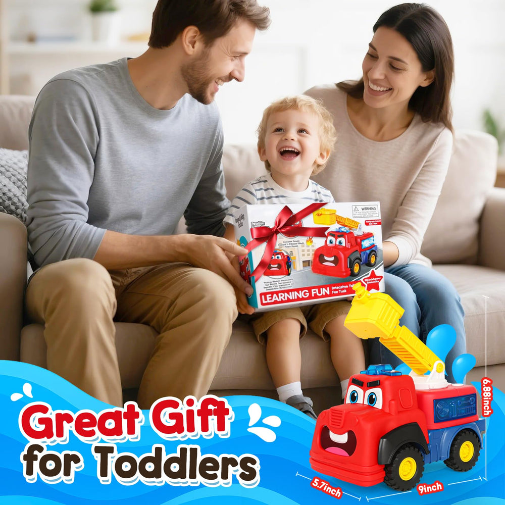 Hieoby lights and sounds enhance storytelling during toddler play sessions.