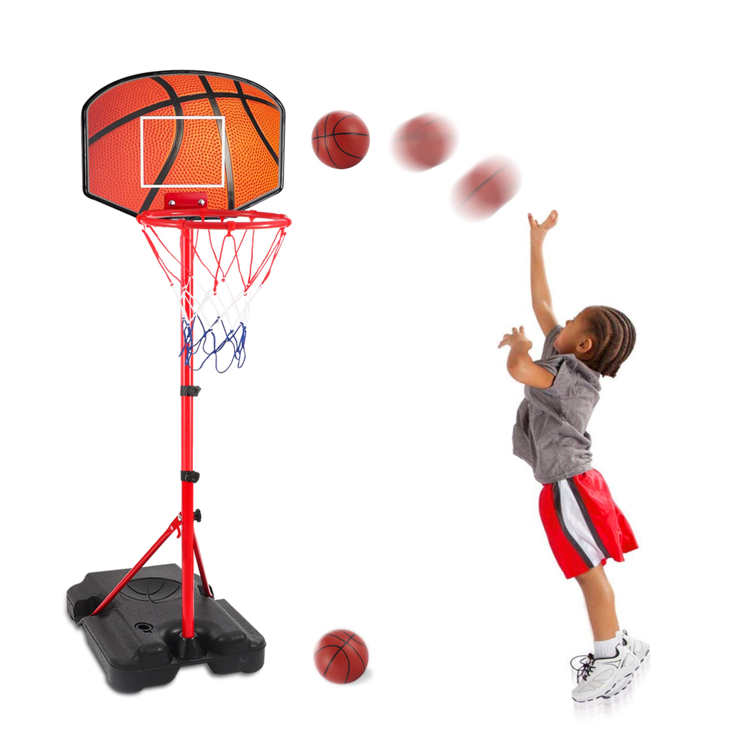 Hieoby kids basketball hoop backboard for indoor play and family fun.