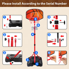 Hieoby indoor basketball hoop makes a versatile gift for kids ages 1–6.