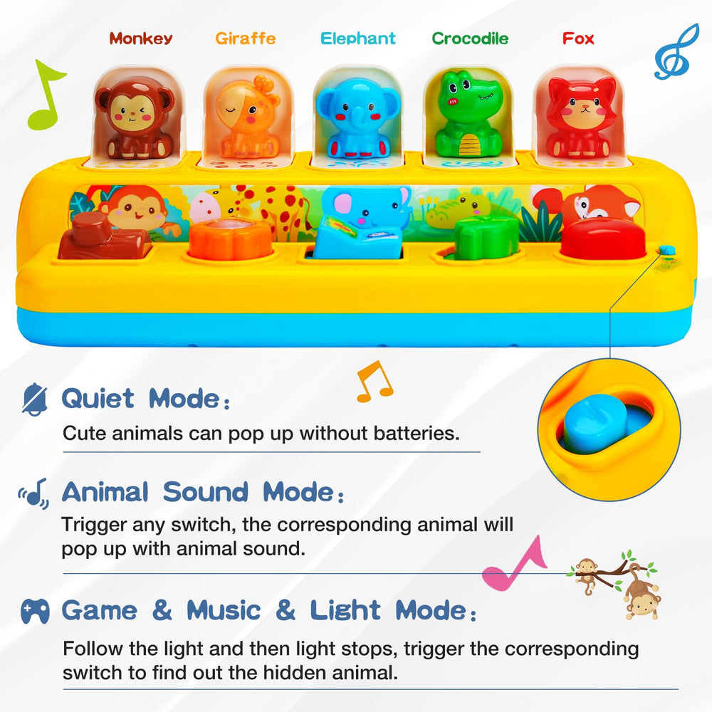 Hieoby light and music mode helps grab attention with engaging cues.
