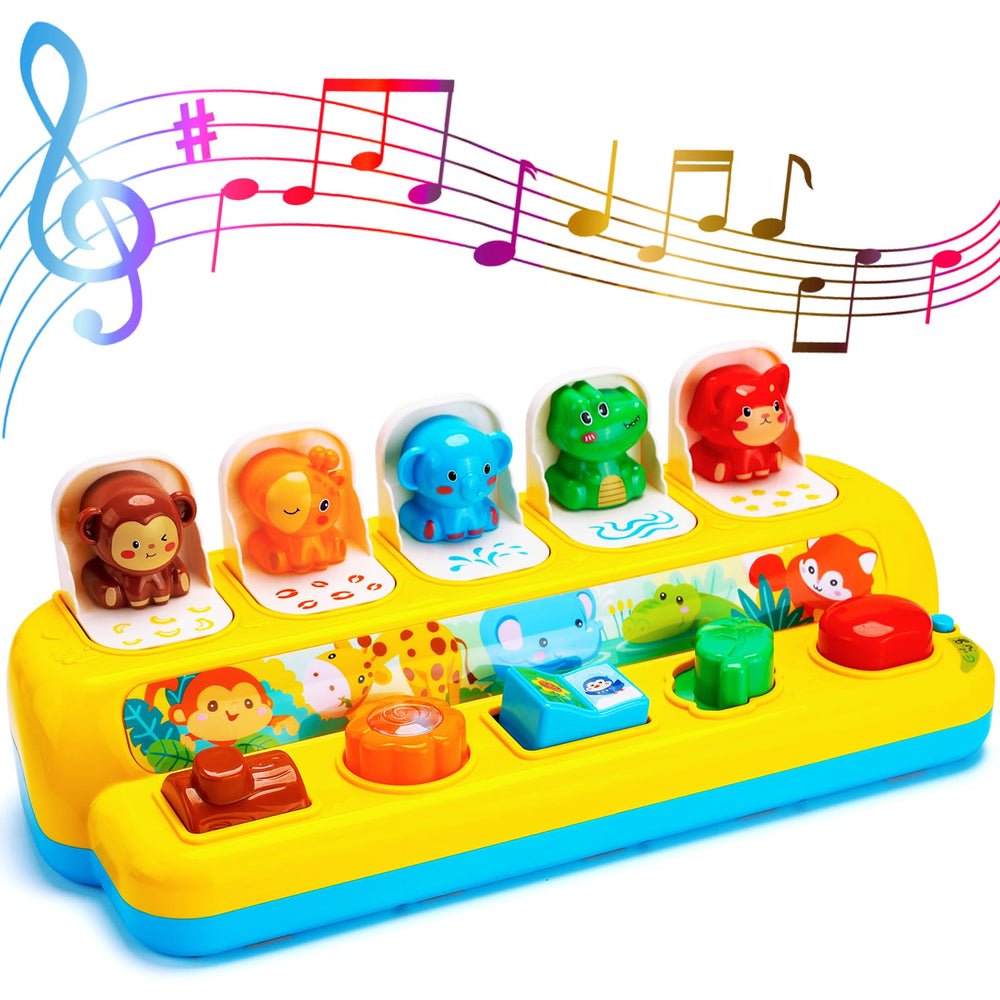 Hieoby pop up toy makes a thoughtful gift for 9-24 months.