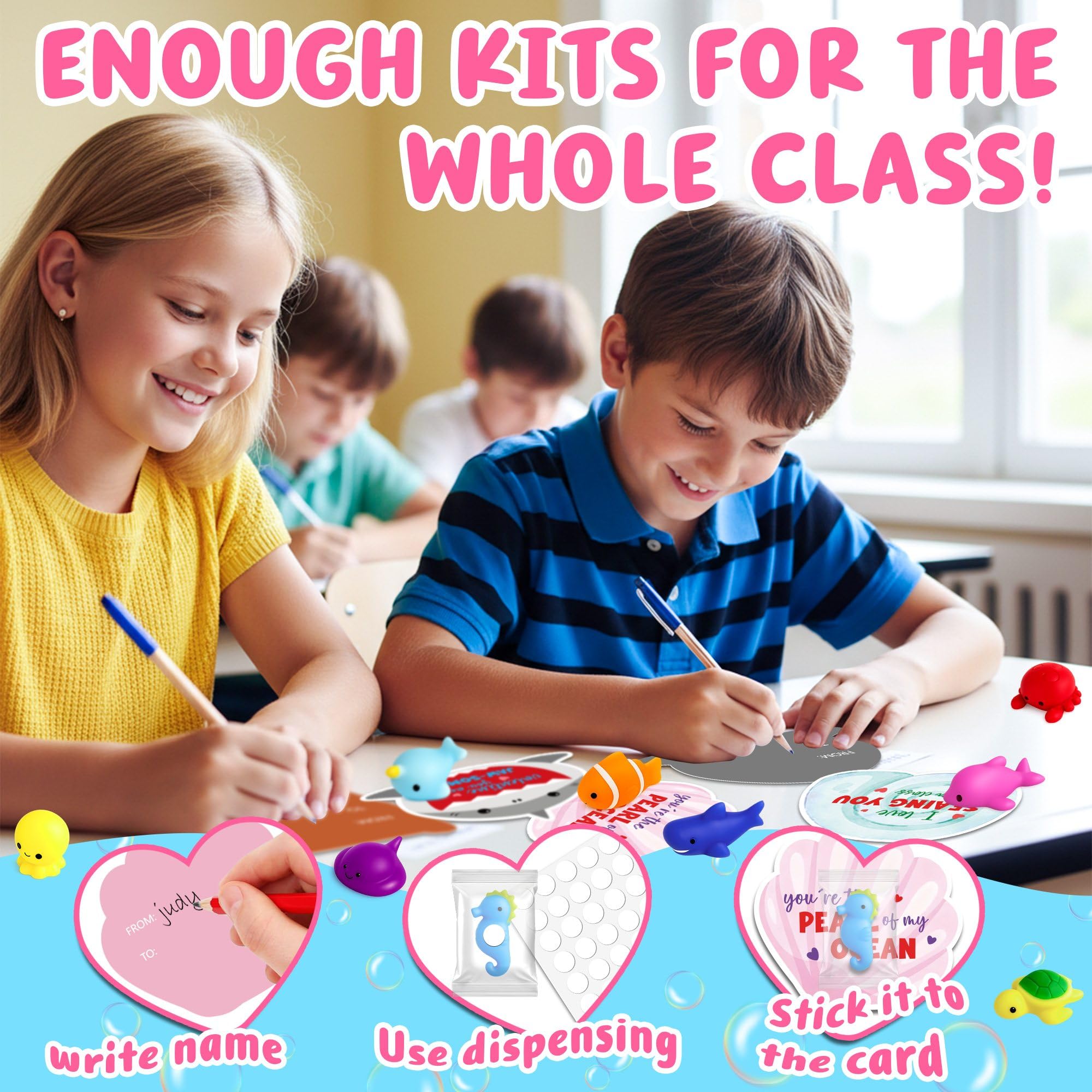 HiFulerr kids exchange valentines fosters social interaction and friendly moments.