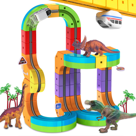 Hifun train set 3D magic tracks excite imaginative play and versatile layouts.