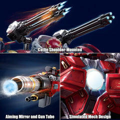 HIGH GODO full-colour instruction guide aids smooth assembly of the mech model.