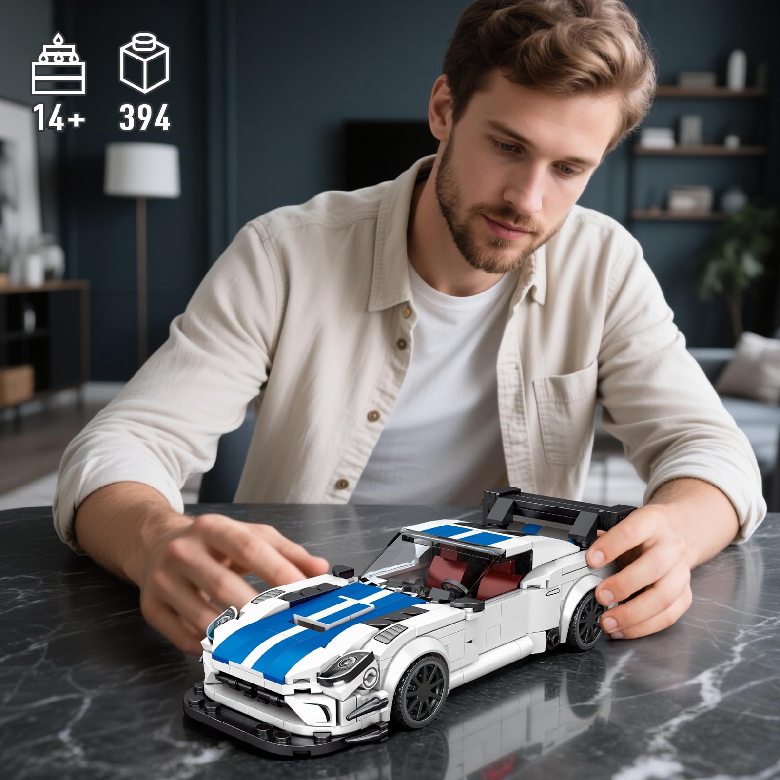 HIGH GODO compatible car set supports creative customization and expansion
