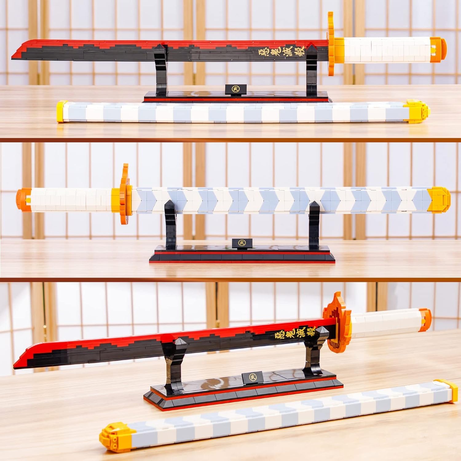 HIGH GODO Demon Sword display stand ready for showcase collection