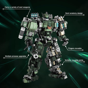 HIGH GODO mech joints offer varied poses for lifelike stances