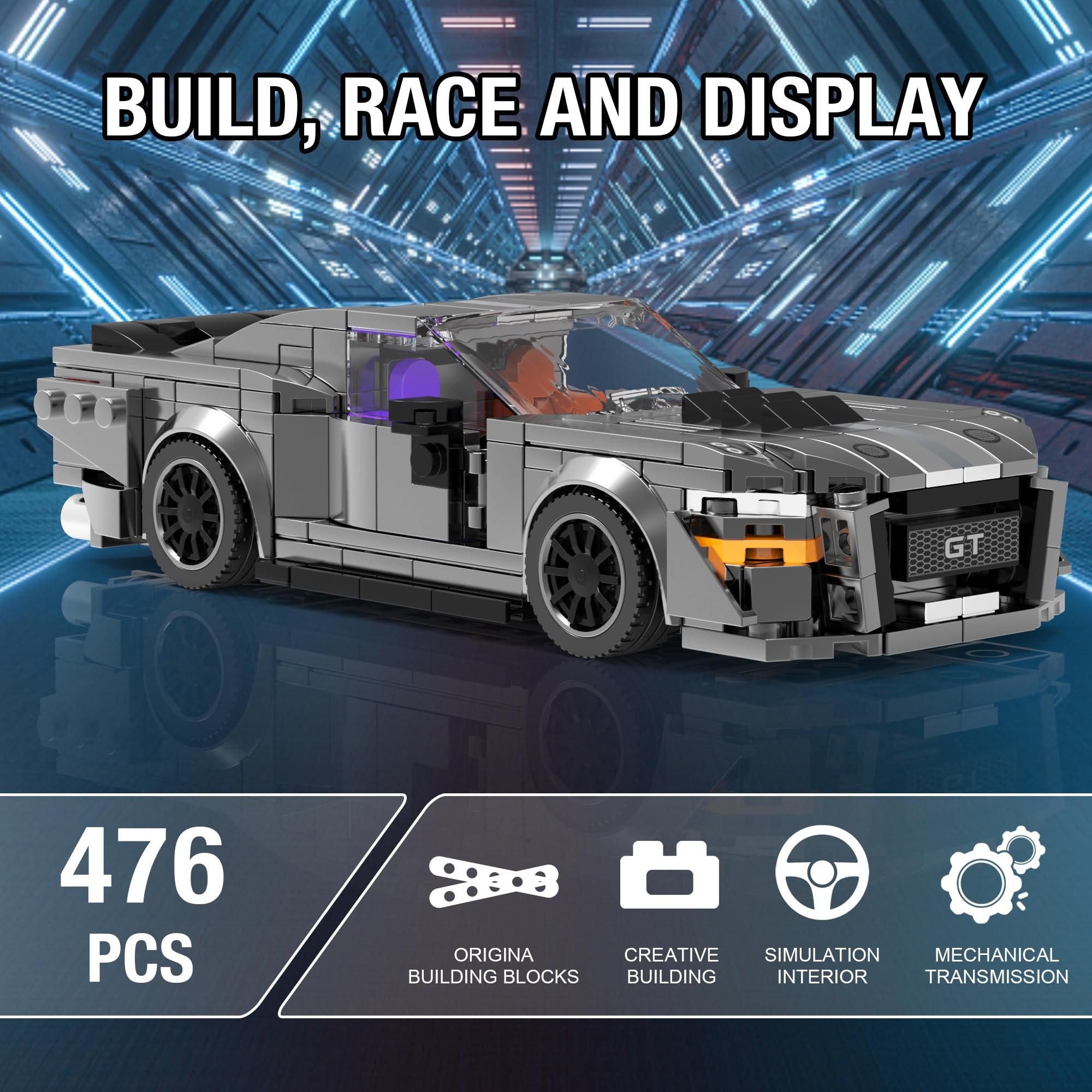 HIGH GODO steering wheel detail enhances realism for immersive building