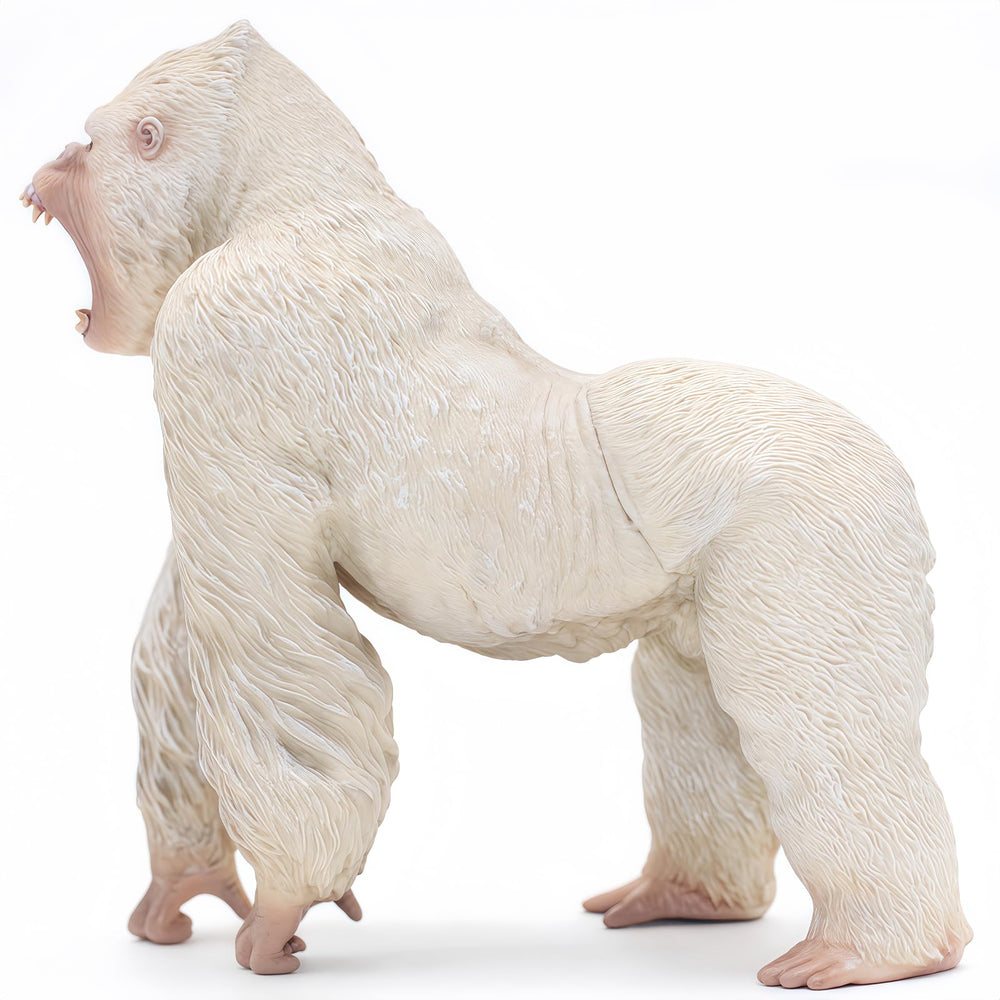 Higherbros gorilla figurine with sturdy plastic for daily use.