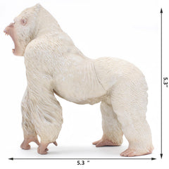 Higherbros gorilla figurine on shelf showcasing durable construction.