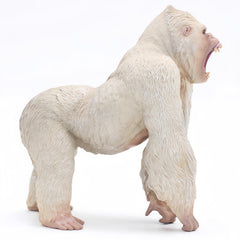 Higherbros gorilla sculpture as centerpiece for desks or shelves.