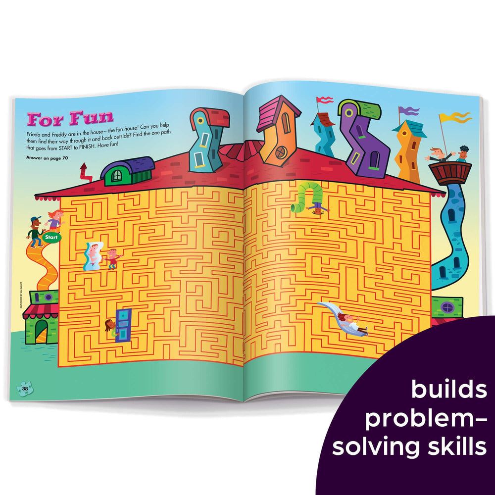 Highlights for Children Amazing Mazes illustrations spark imagination while solving mazes