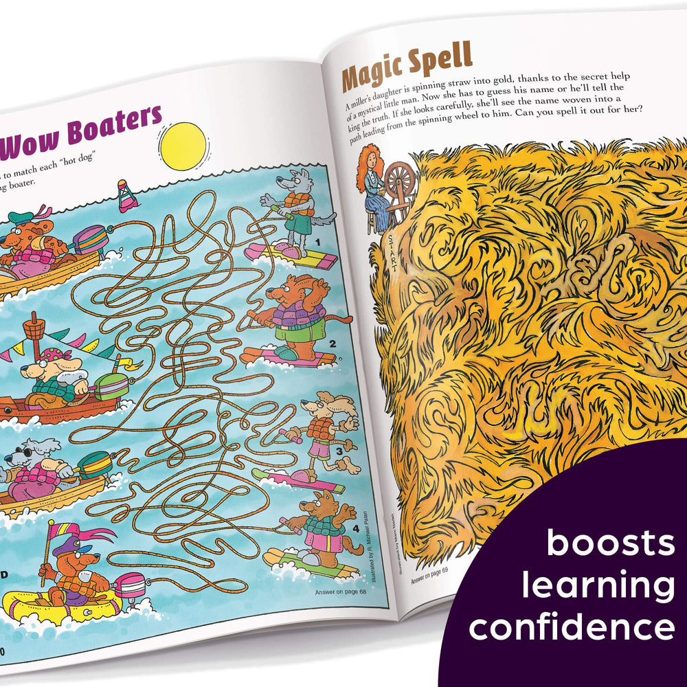Highlights for Children Amazing Mazes portable for road trips and car rides