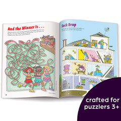 Highlights for Children Amazing Mazes well-constructed mazes with engaging illustrations for ages 3-6.