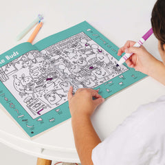 Highlights Hidden Pictures 2026 travel-activity-kit image showcases portable, screen-free on-the-go fun.