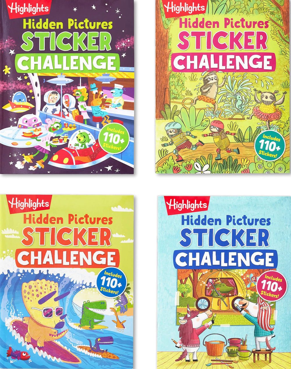 Highlights for Children cover image inviting sticker-seek activity for curious kids.