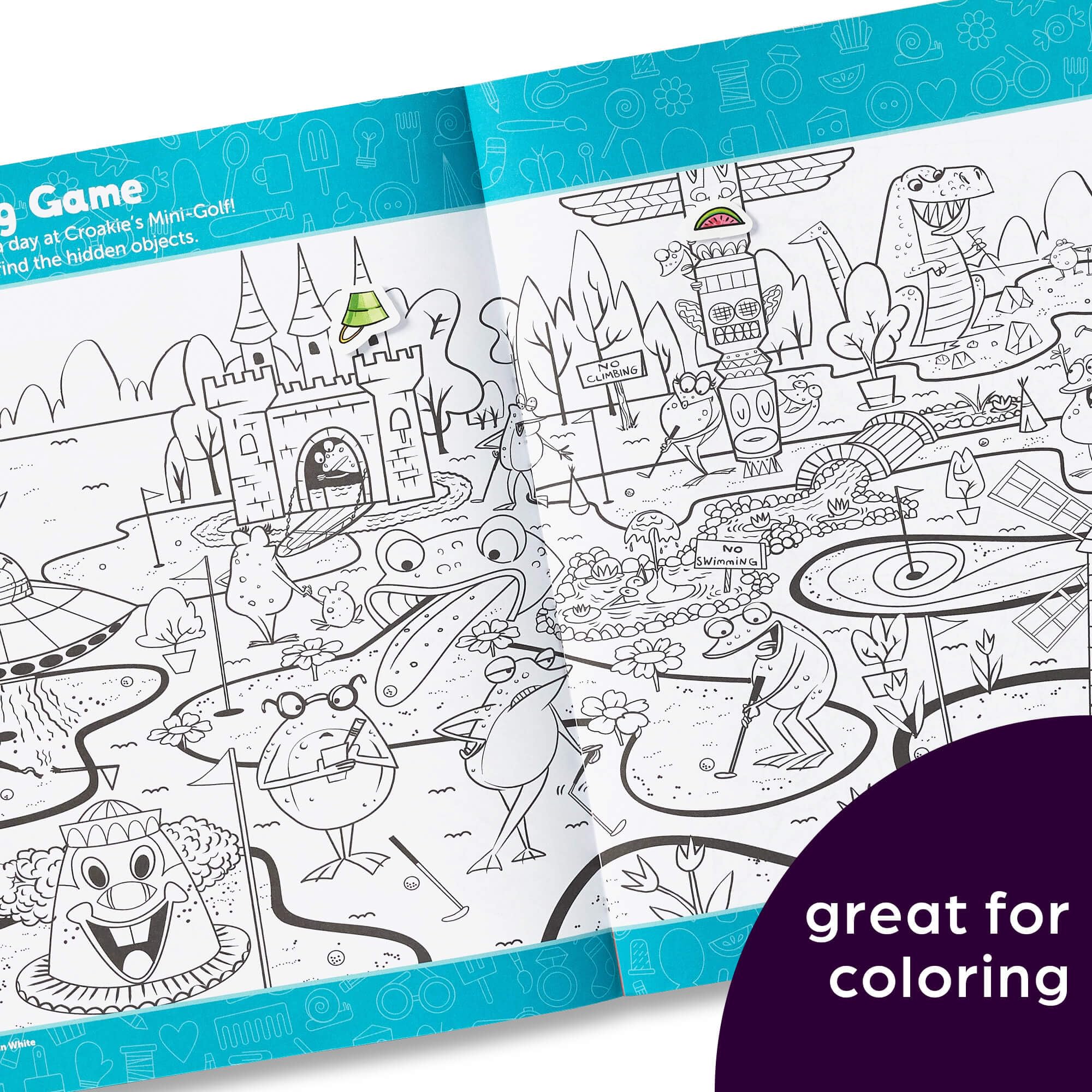 Highlights for Children travel-sized 16-page books support learning on the go.