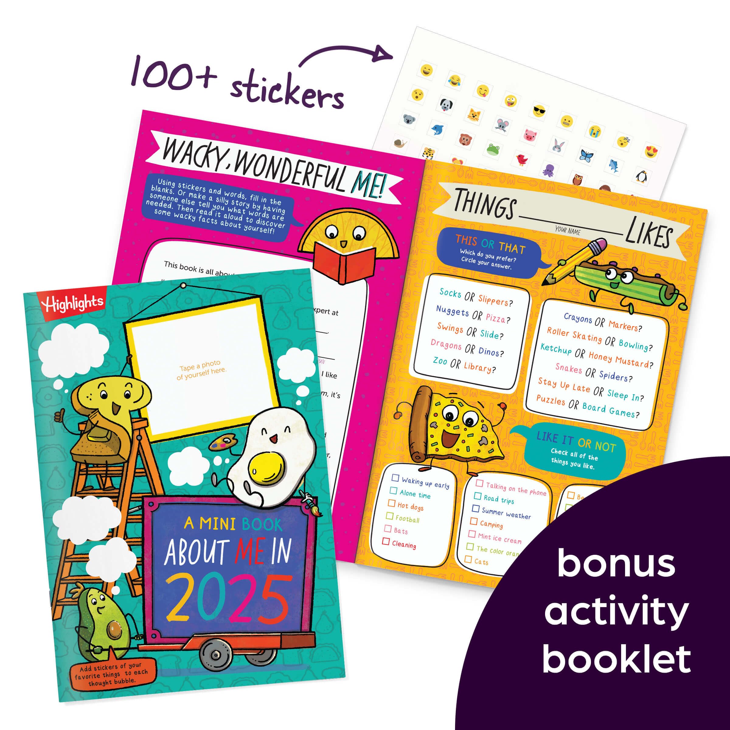 Highlights My First Puzzle Fun sticker-page adding interactive creativity and rewards