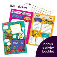 Highlights My First Puzzle Fun sticker-page adding interactive creativity and rewards