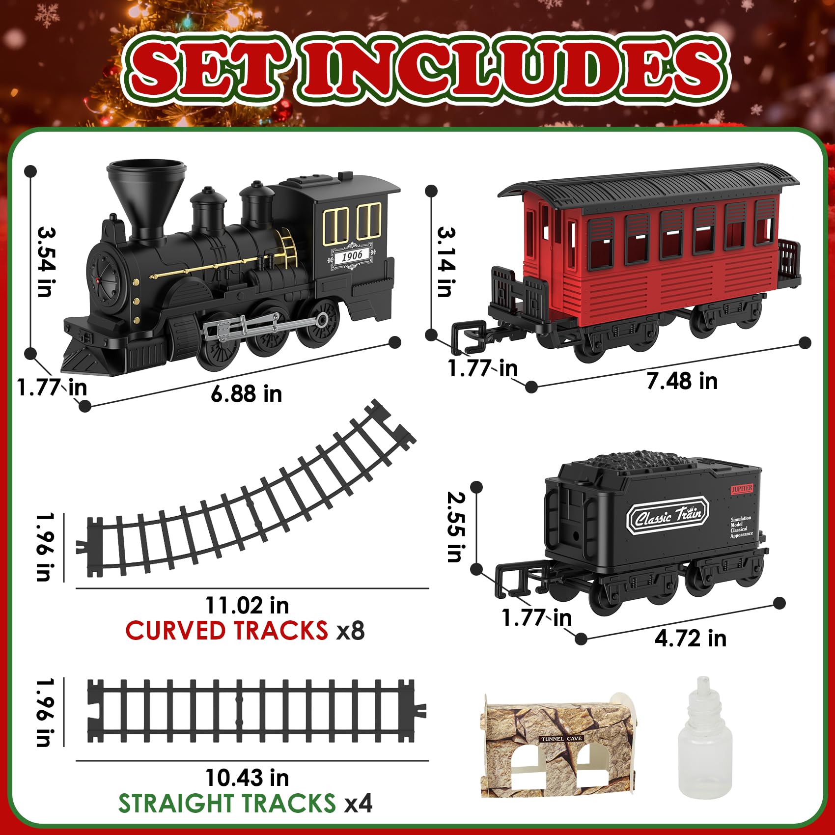 Highmall LED lighting provides warm illumination for festive holiday display