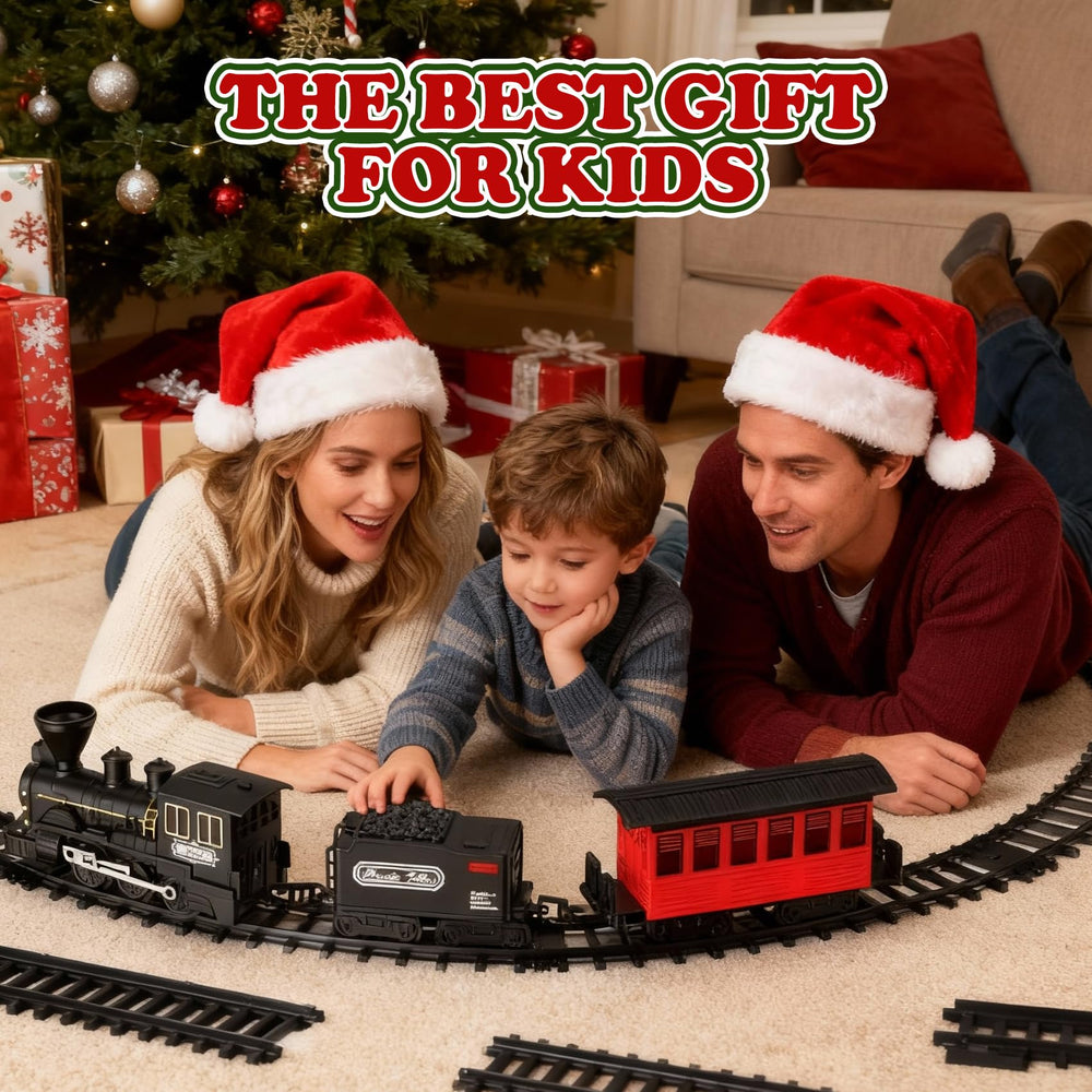 Highmall ready-to-run train set saves setup time for families